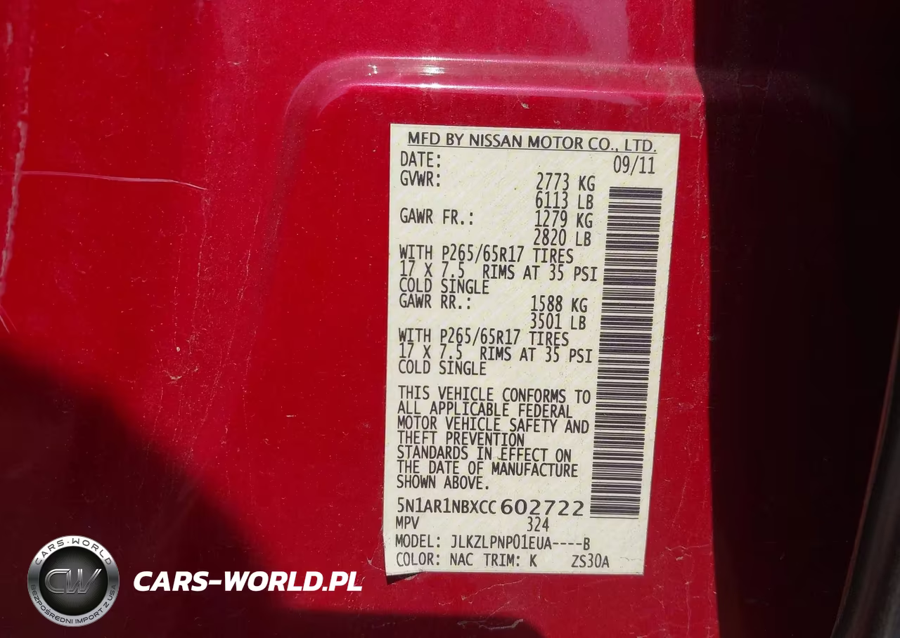 2012 Nissan Pathfinder Silver VIN:5N1AR1NBXCC602722 - 9