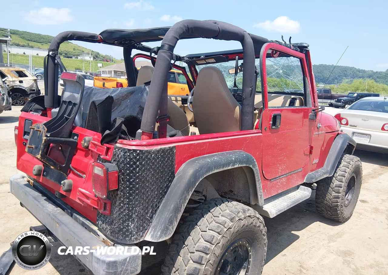 2001 Jeep Wrangler Se VIN:1J4FA29P41P302347 - 4