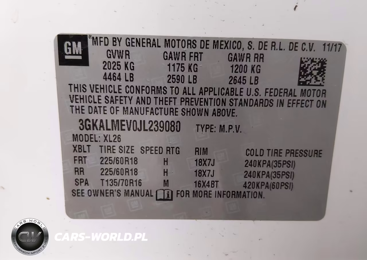 2018 GMC Terrain Sle VIN:3GKALMEV0JL239080 - 9