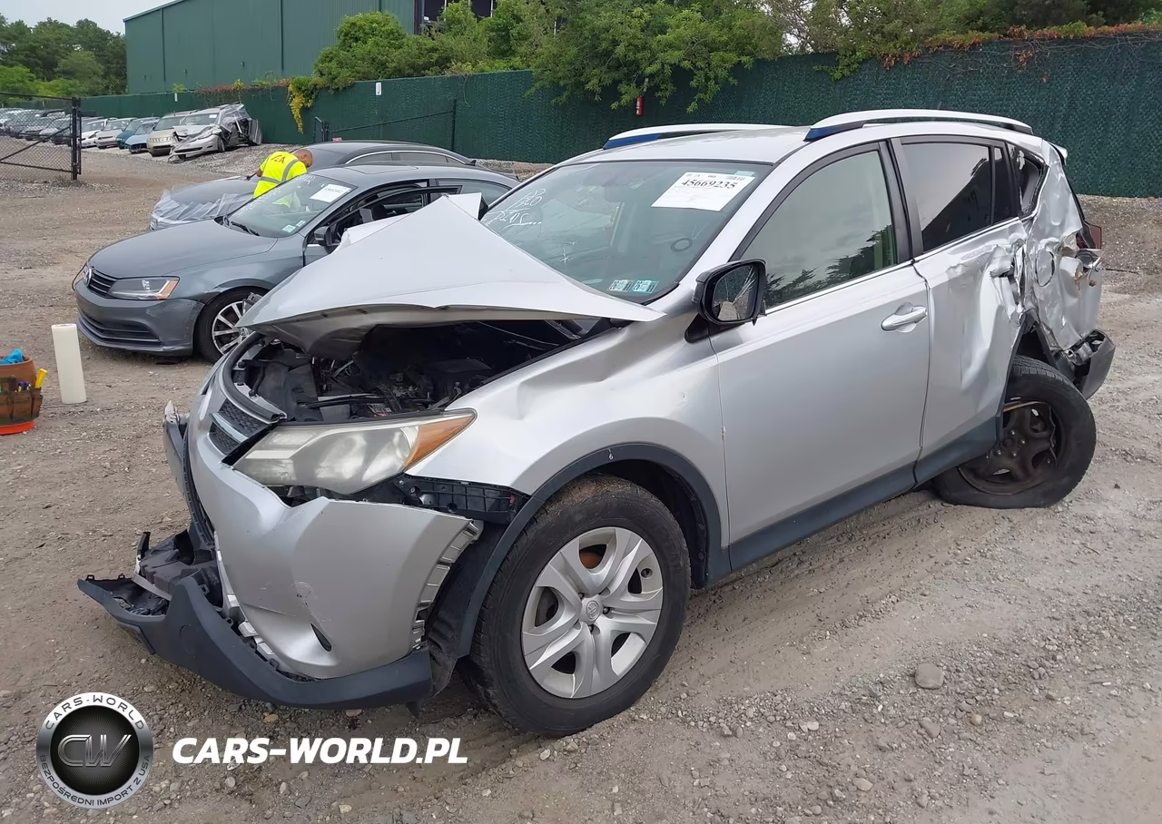 2015 Toyota Rav4 Le VIN:JTMBFREV1FJ044334 - 2