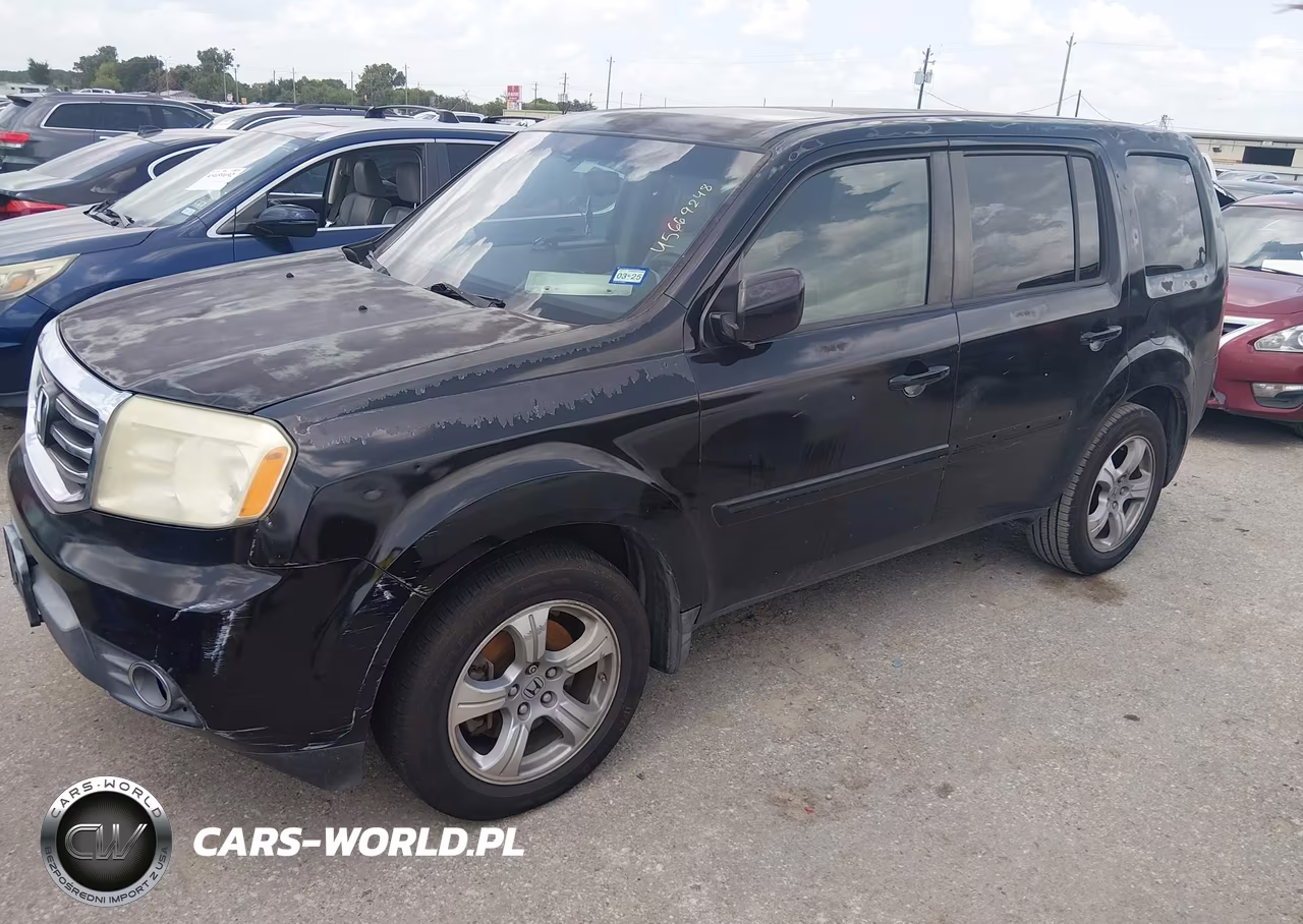 2012 Honda Pilot Ex-L VIN:5FNYF3H50CB020385 - 2