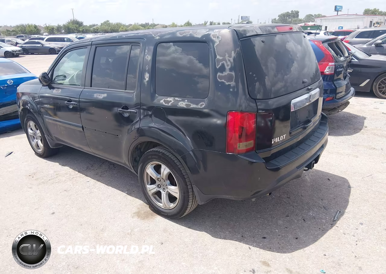 2012 Honda Pilot Ex-L VIN:5FNYF3H50CB020385 - 3