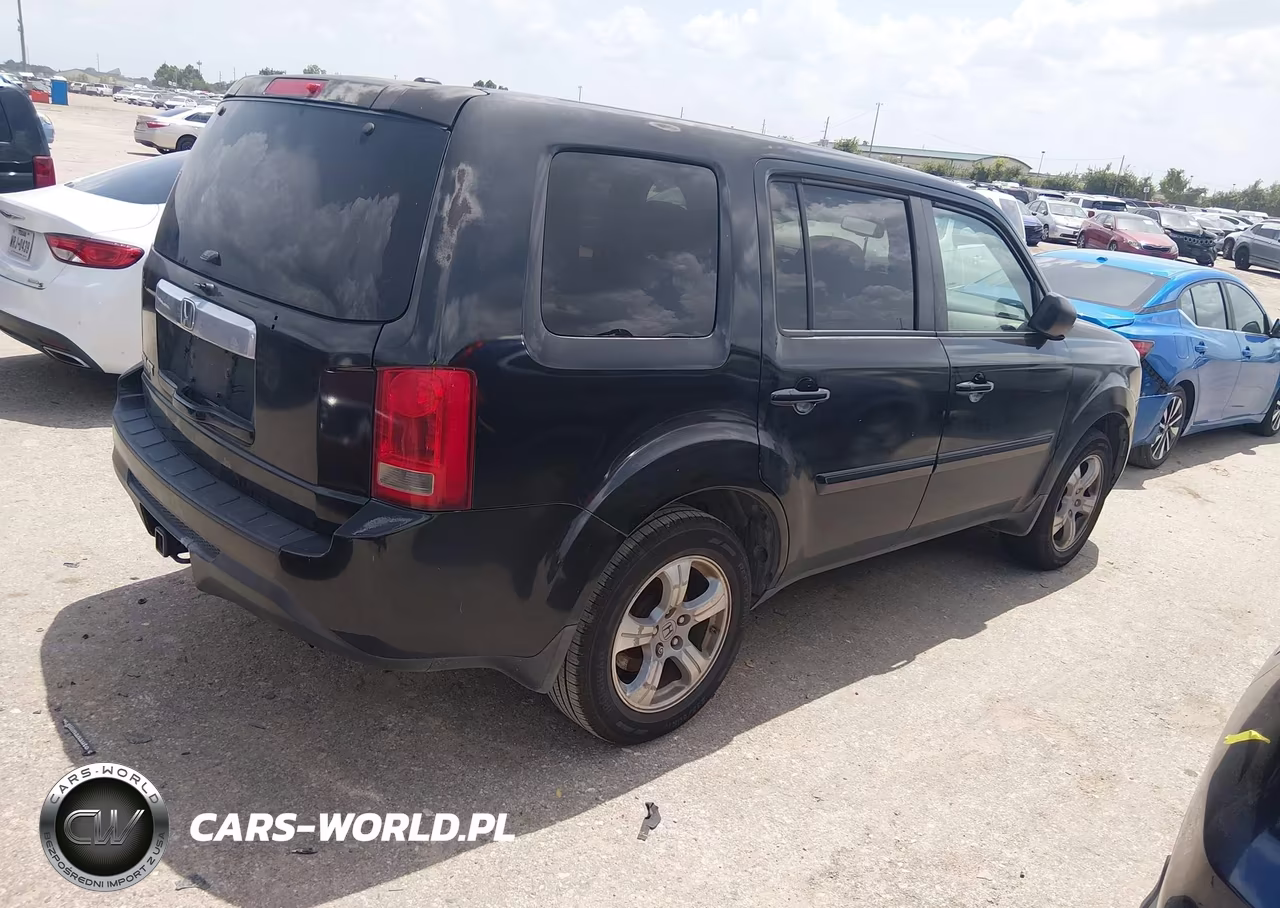 2012 Honda Pilot Ex-L VIN:5FNYF3H50CB020385 - 4