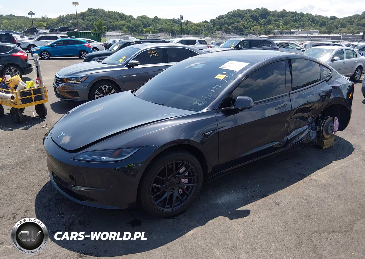 2024 Tesla Model 3 Long Range Dual Motor All-Wheel Drive-Rear-Wheel Drive VIN:5YJ3E1EA0RF772101 - 2