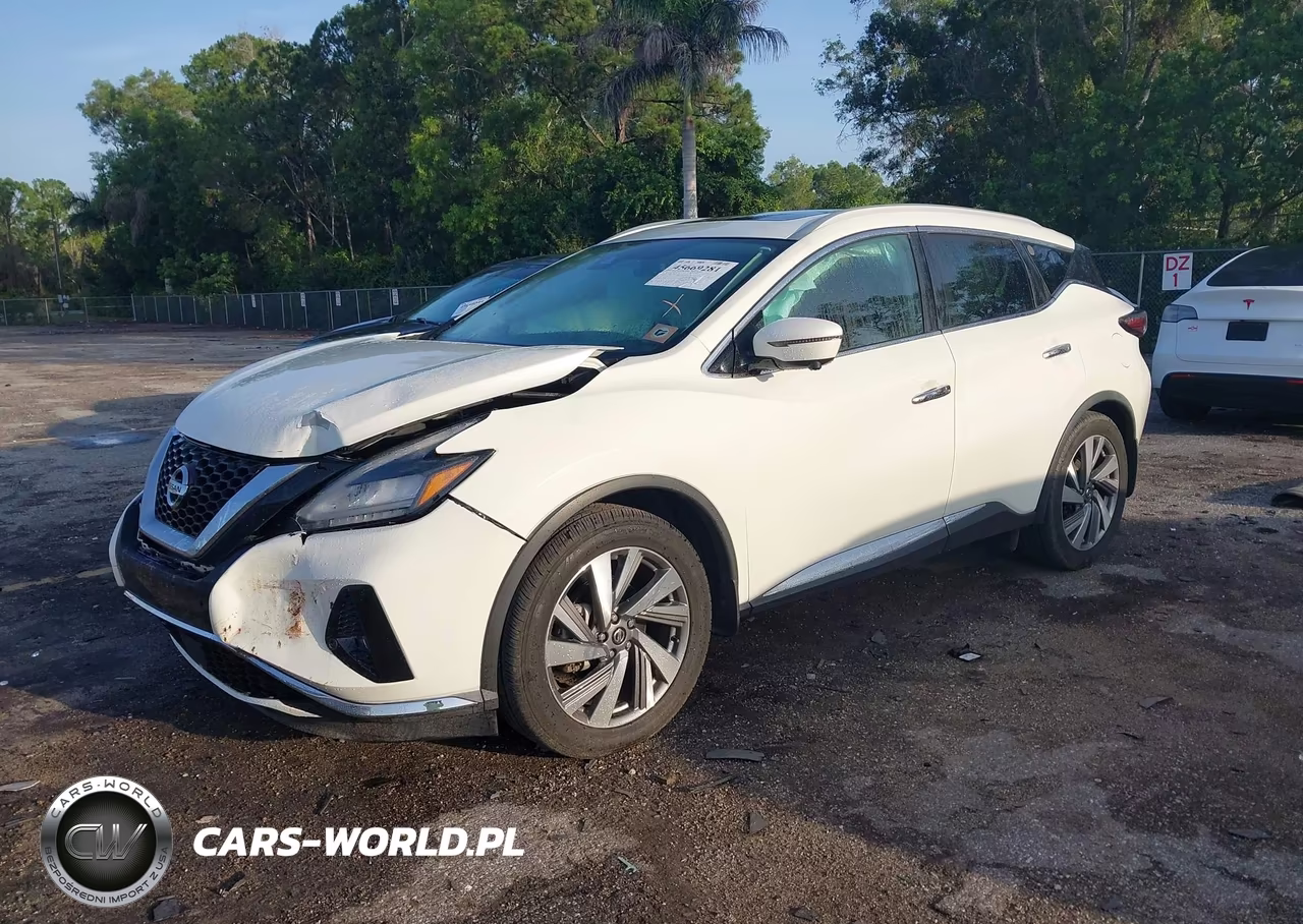 2020 Nissan Murano Sl Fwd VIN:5N1AZ2CJ6LN164477 - 2