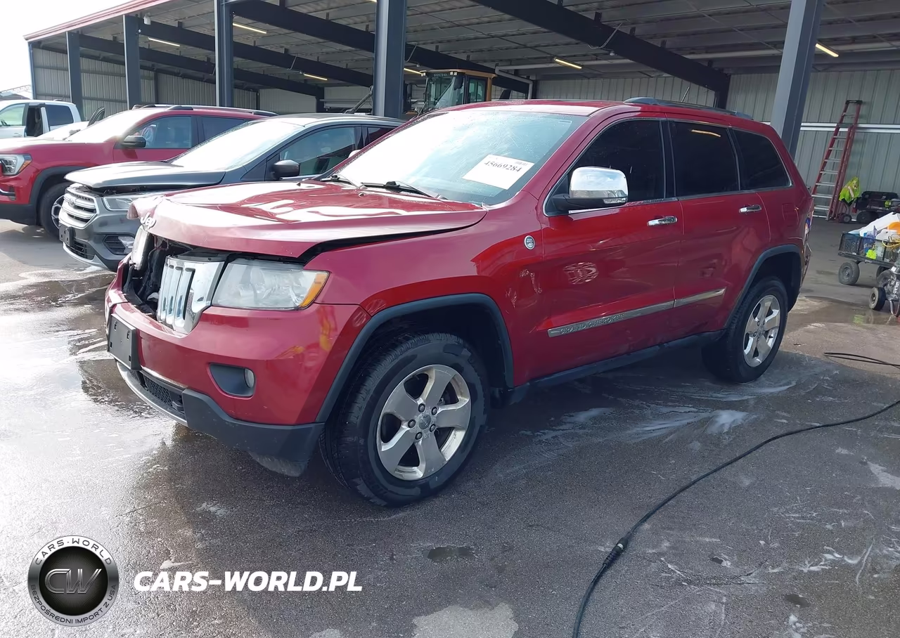 2013 Jeep Grand Cherokee Overland VIN:1C4RJFCG7DC627525 - 2