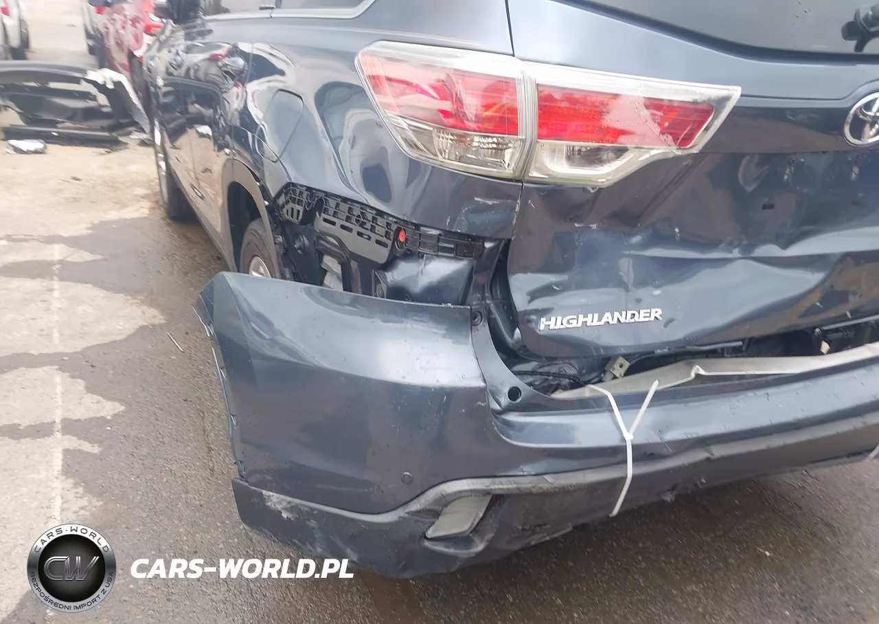 2015 Toyota Highlander Limited V6 VIN:5TDYKRFH6FS069005 - 17