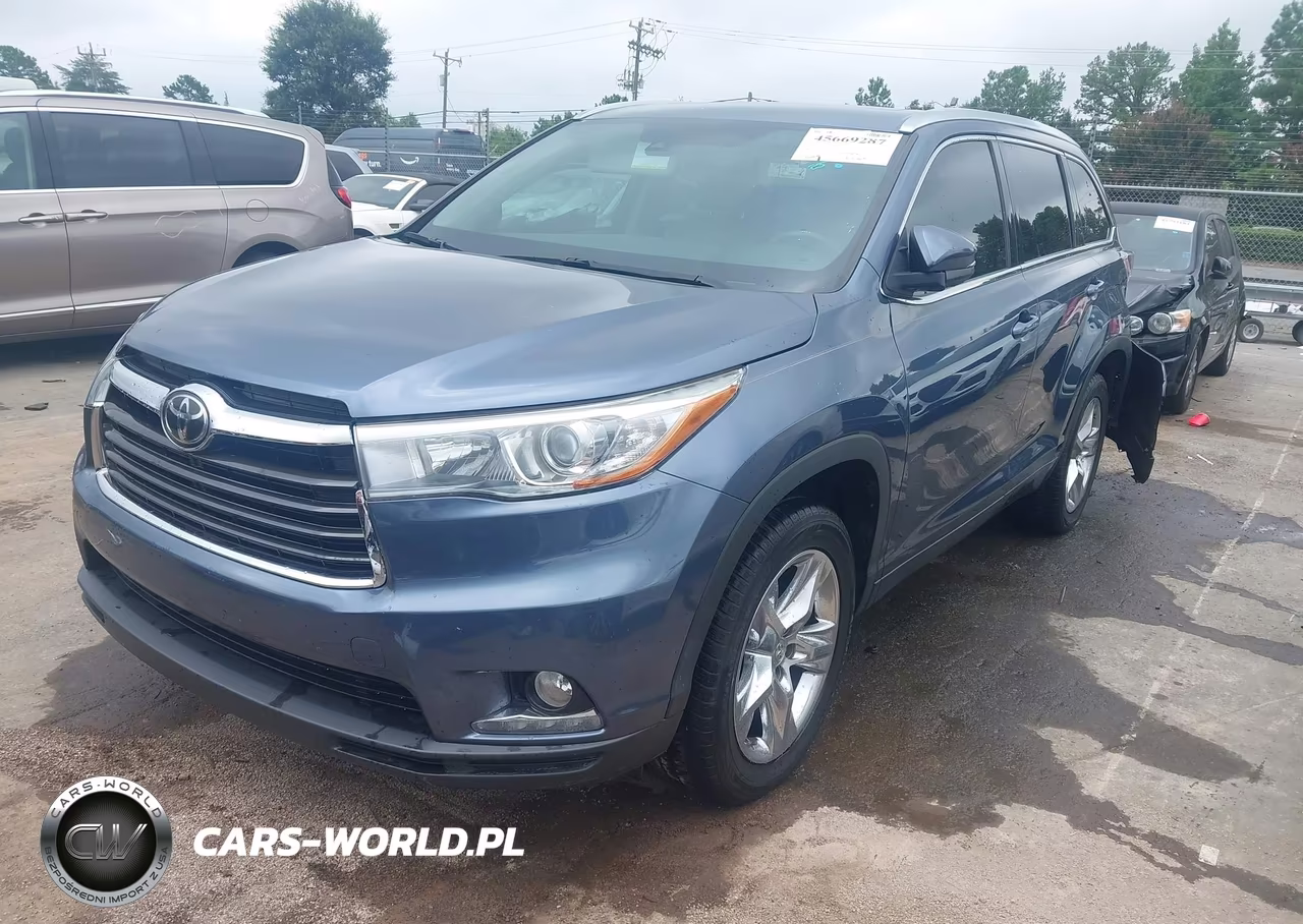 2015 Toyota Highlander Limited V6 VIN:5TDYKRFH6FS069005 - 2