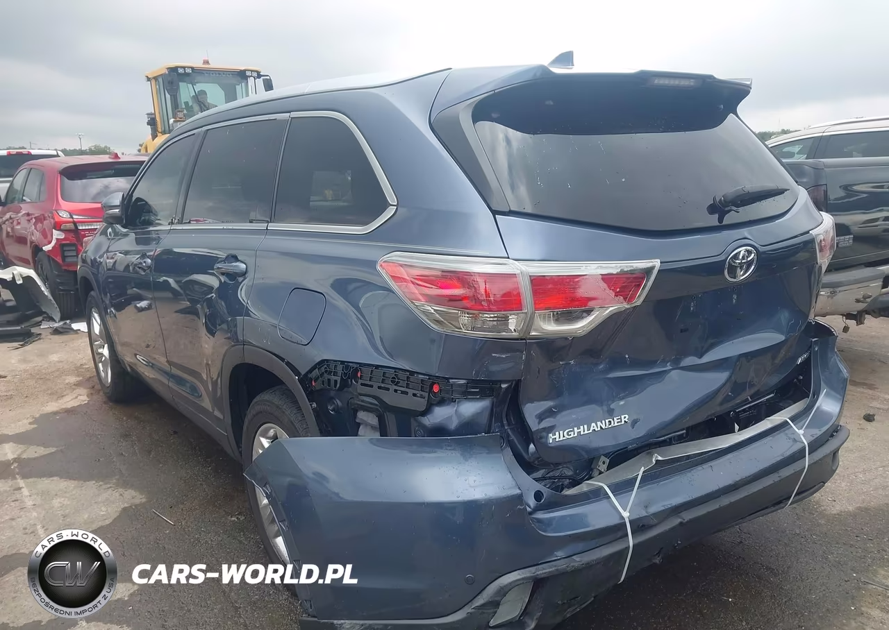 2015 Toyota Highlander Limited V6 VIN:5TDYKRFH6FS069005 - 3