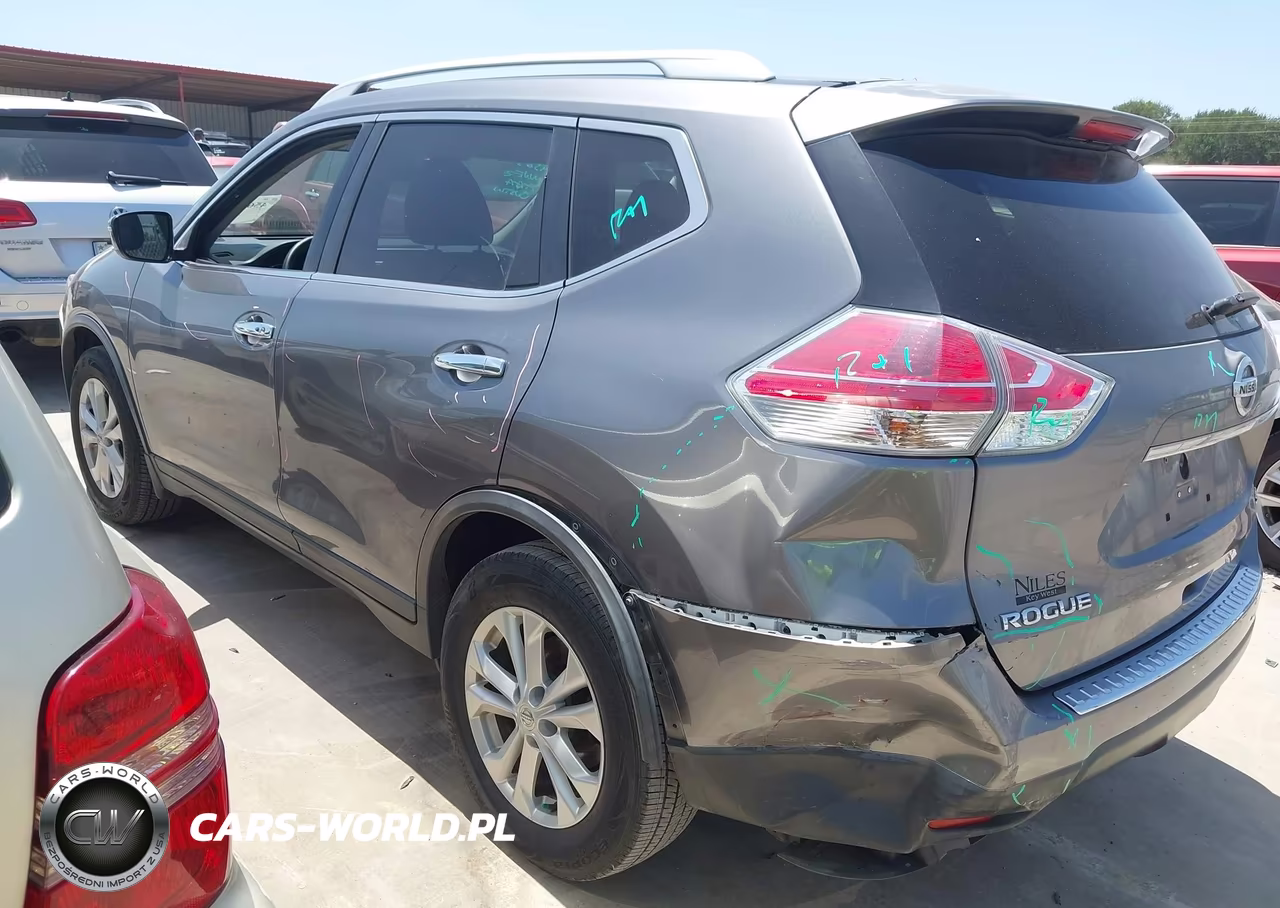 2016 Nissan Rogue Sv VIN:KNMAT2MTXGP689283 - 3