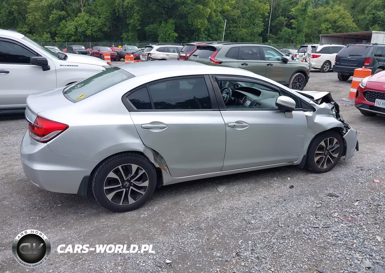 2014 Honda Civic Ex VIN:2HGFB2F86EH537375 - 13