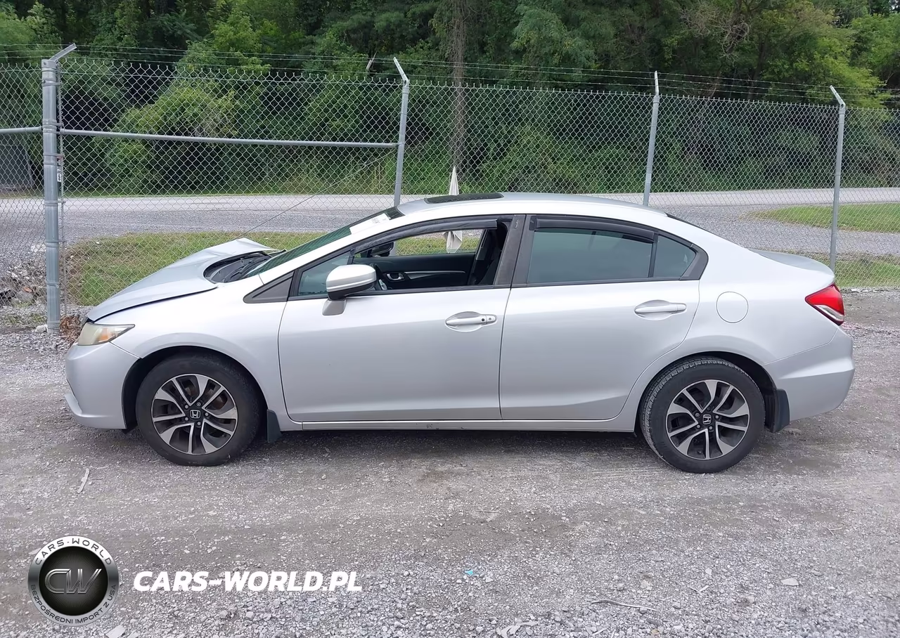 2014 Honda Civic Ex VIN:2HGFB2F86EH537375 - 14