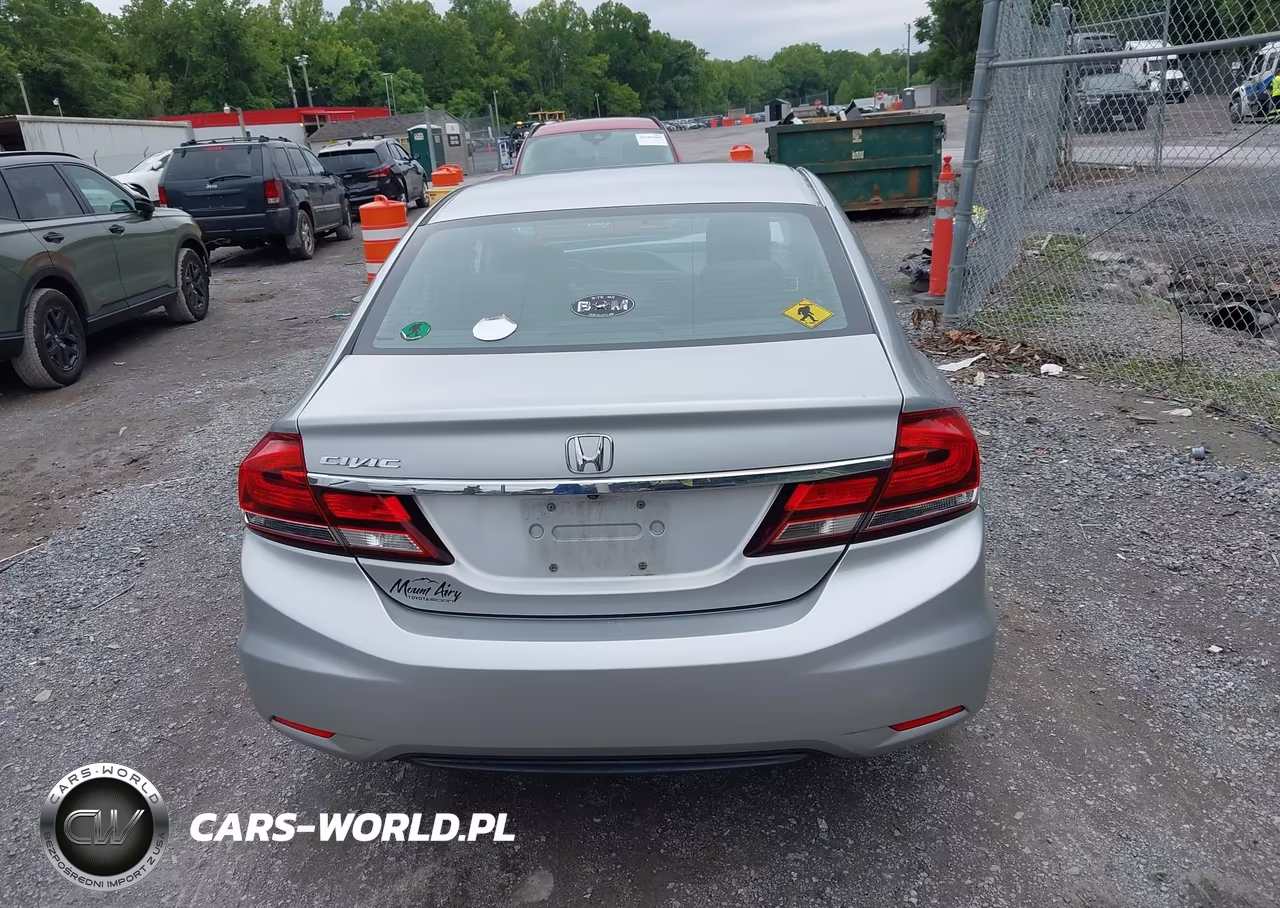 2014 Honda Civic Ex VIN:2HGFB2F86EH537375 - 16
