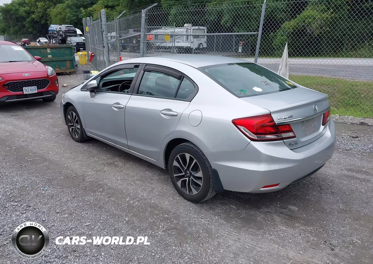 2014 Honda Civic Ex VIN:2HGFB2F86EH537375 - 3