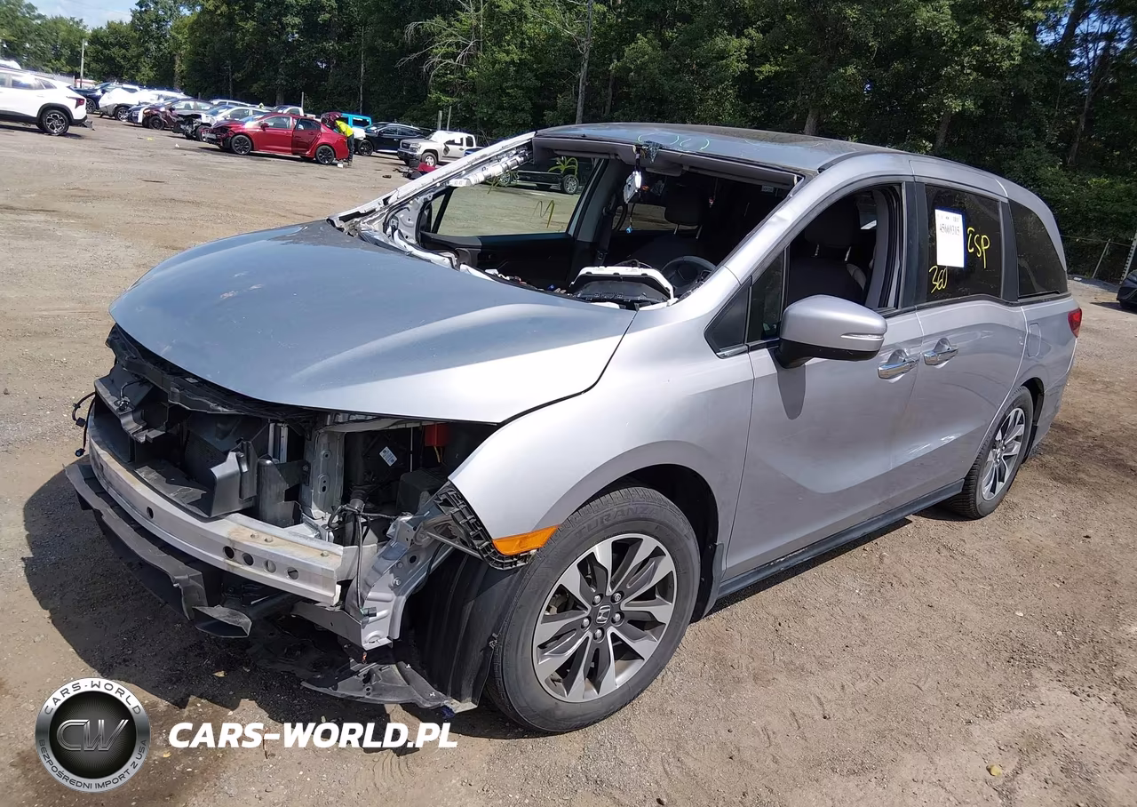 2022 Honda Odyssey Ex-L VIN:5FNRL6H70NB008644 - 2