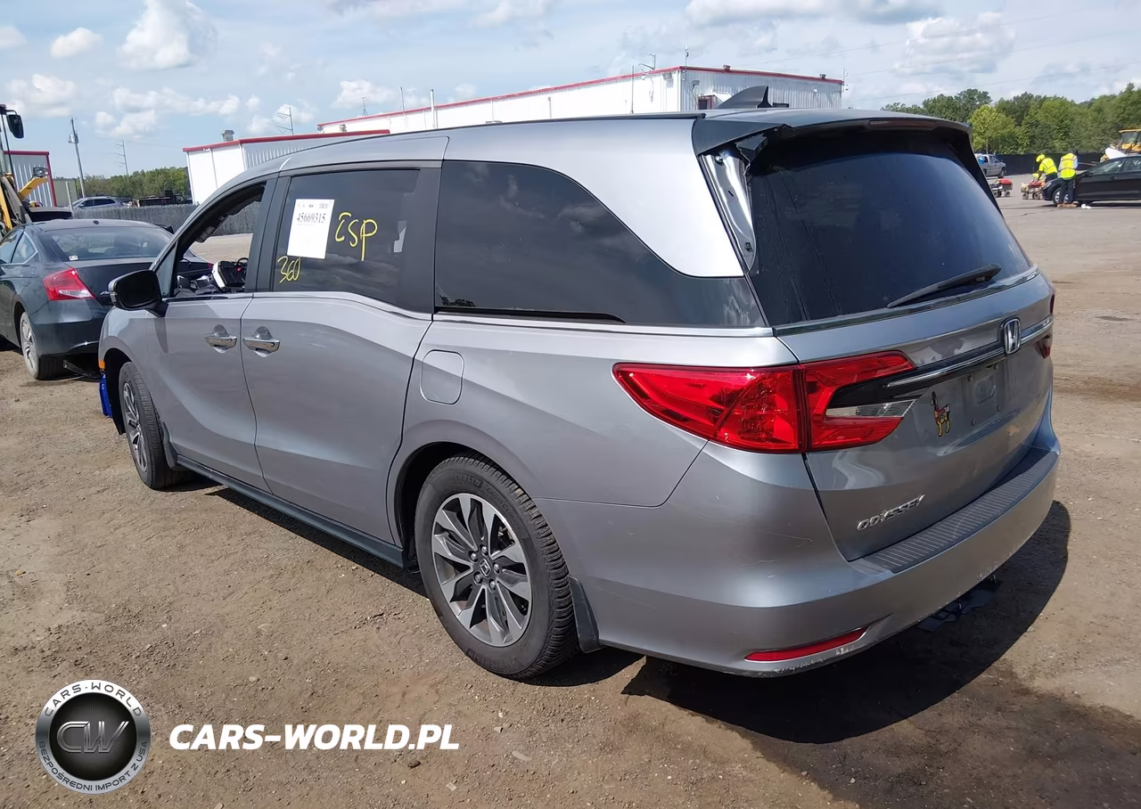 2022 Honda Odyssey Ex-L VIN:5FNRL6H70NB008644 - 3