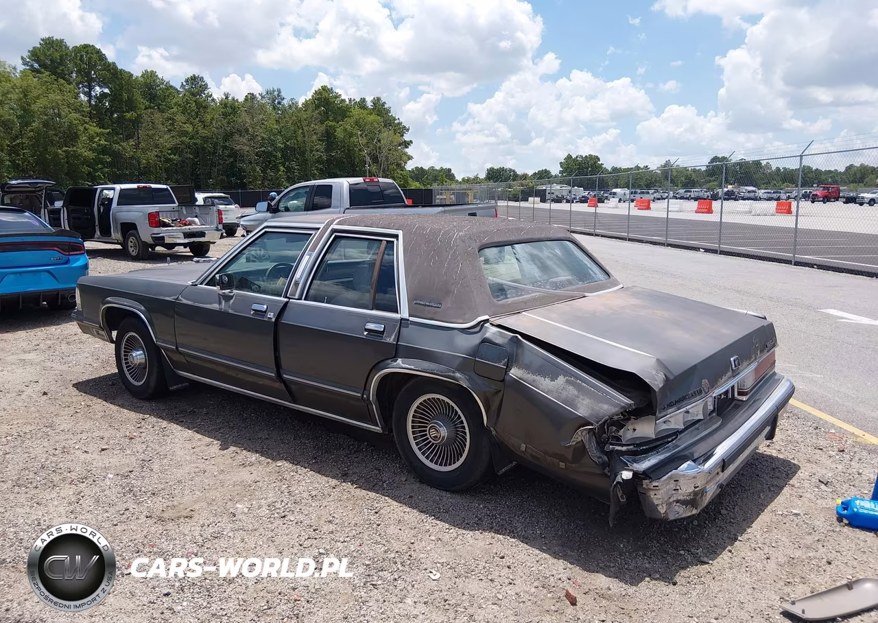 1989 Mercury Grand Marquis Ls VIN:2MEBM75F9KX737882 - 3