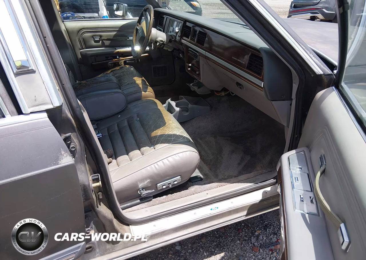 1989 Mercury Grand Marquis Ls VIN:2MEBM75F9KX737882 - 5