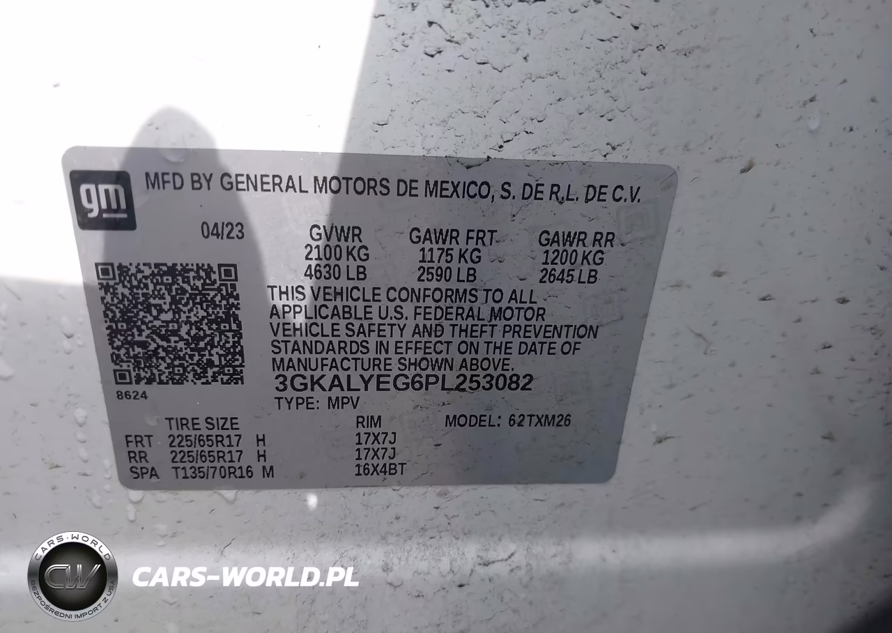2023 GMC Terrain Awd At4 VIN:3GKALYEG6PL253082 - 9
