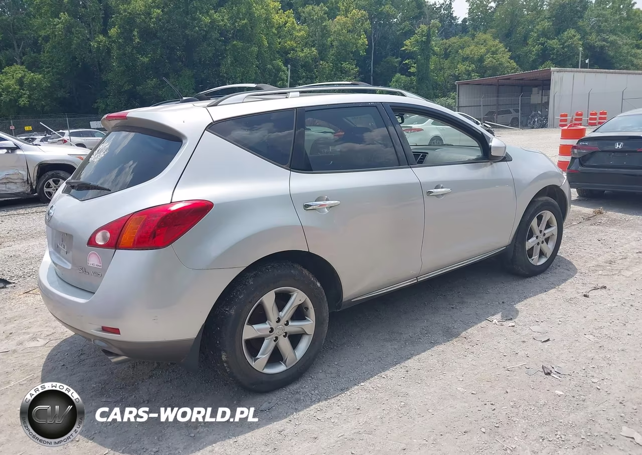 2009 Nissan Murano Sl VIN:JN8AZ18WX9W211813 - 4