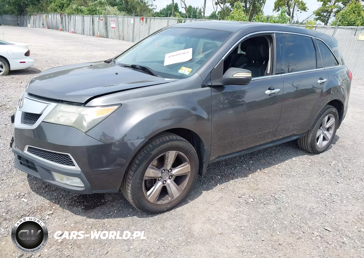 2011 Acura Mdx VIN:2HNYD2H20BH537291 - 2