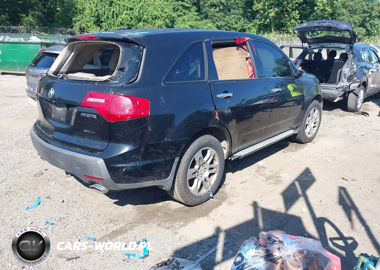 2008 Acura Mdx Technology Package VIN:2HNYD28328H538024 - 4