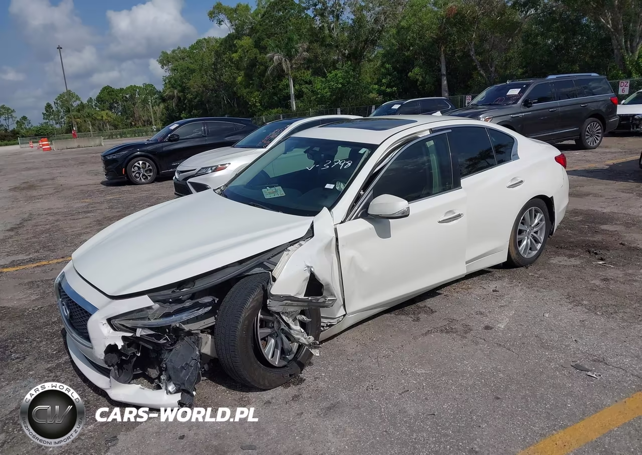 2016 Infiniti Q50 3.0T Premium VIN:JN1EV7AR4GM343798 - 2