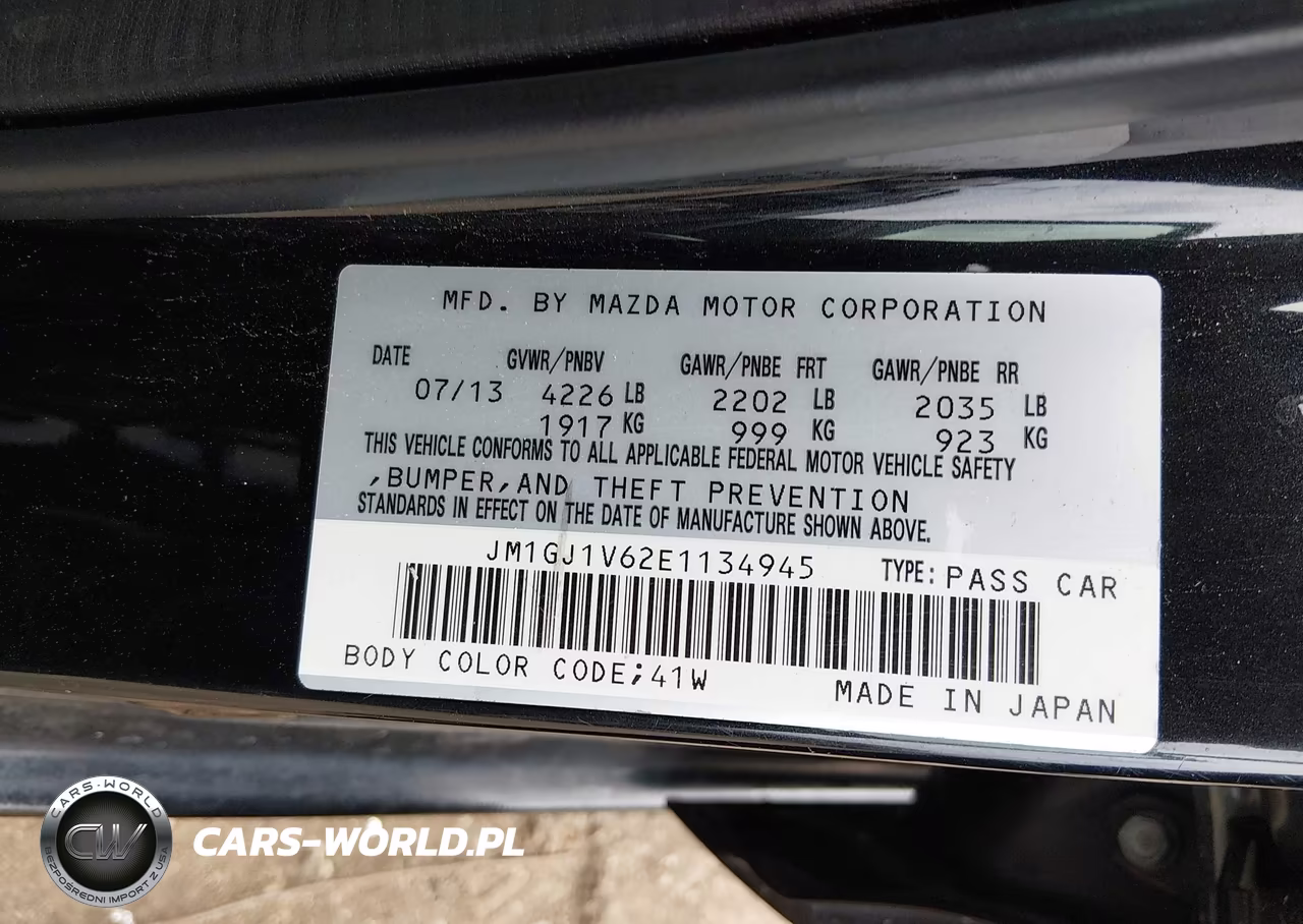 2014 Mazda Mazda6 I Touring VIN:JM1GJ1V62E1134945 - 9