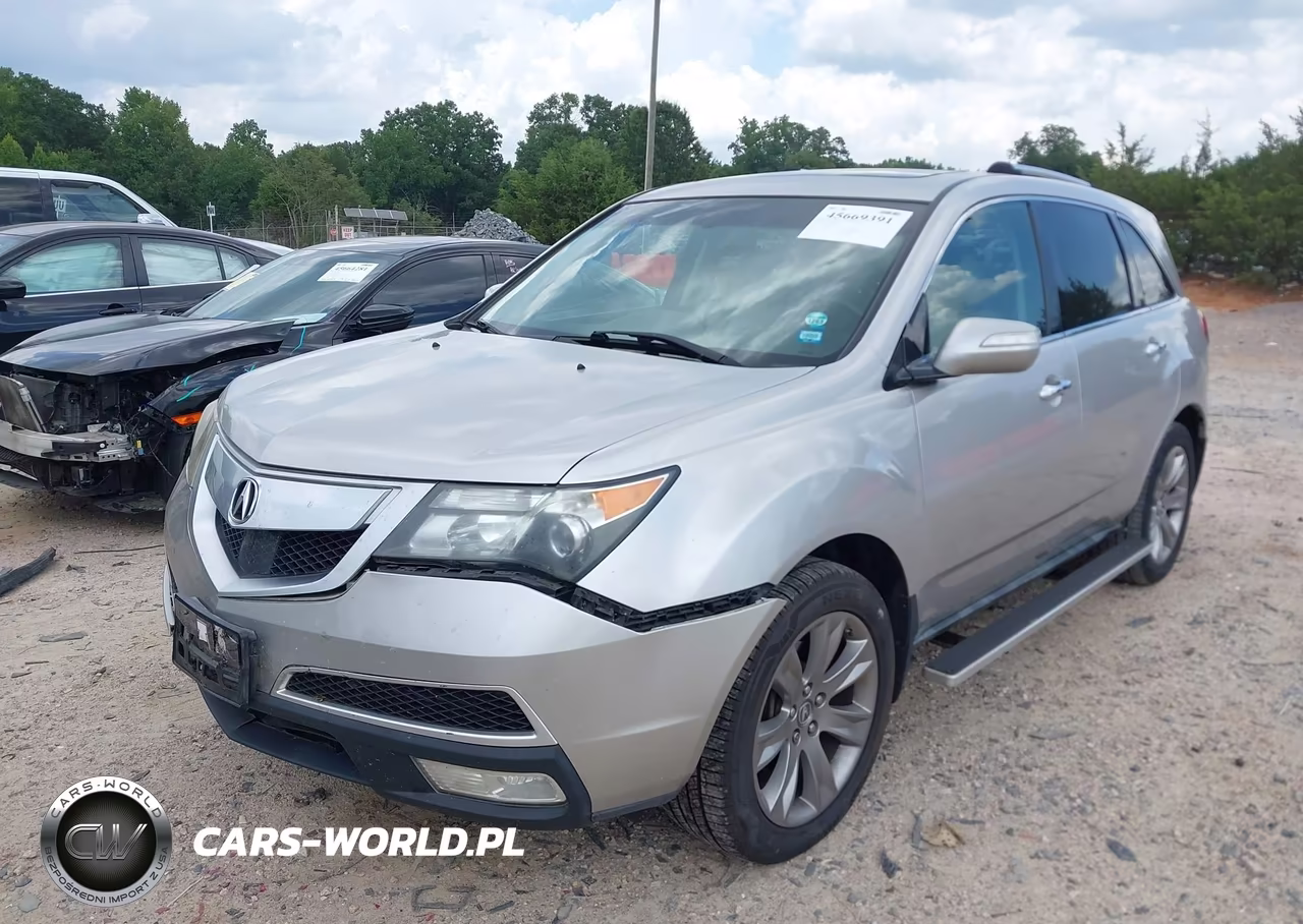 2012 Acura Mdx Advance Package VIN:2HNYD2H67CH548728 - 2