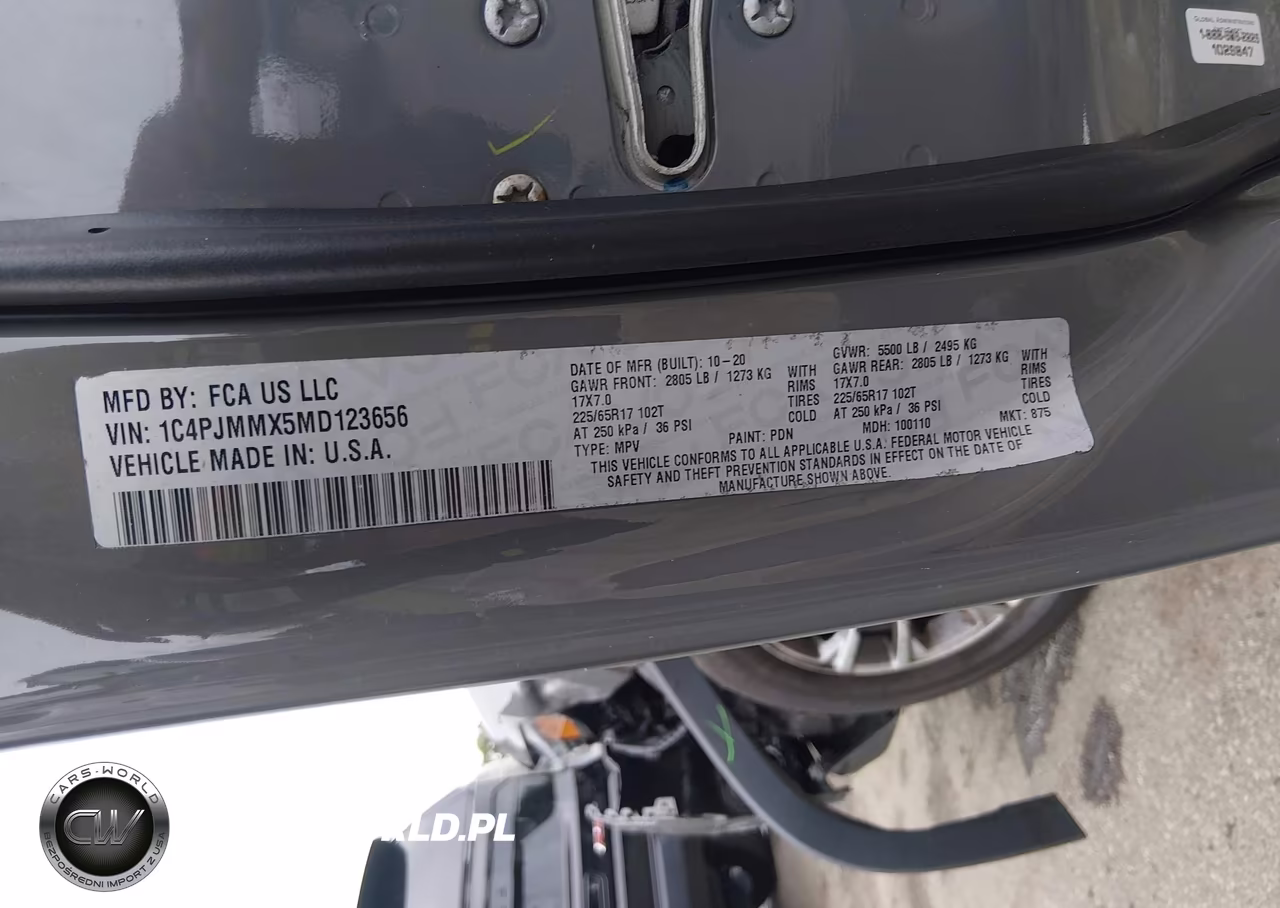 2021 Jeep Cherokee Latitude Lux 4X4 VIN:1C4PJMMX5MD123656 - 9