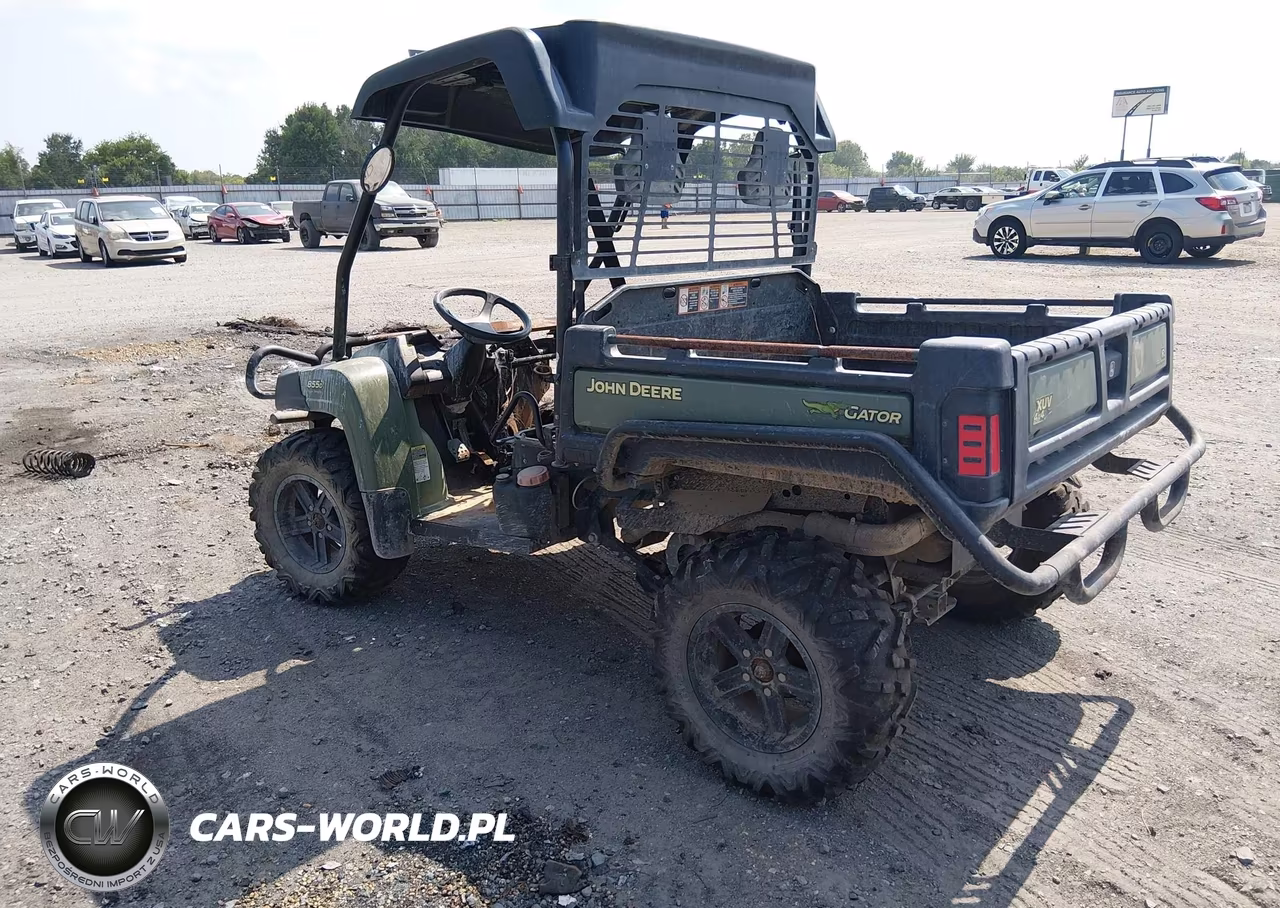 2012 John Deere Hpx Gator VIN:1M0855DEPCM040440 - 3