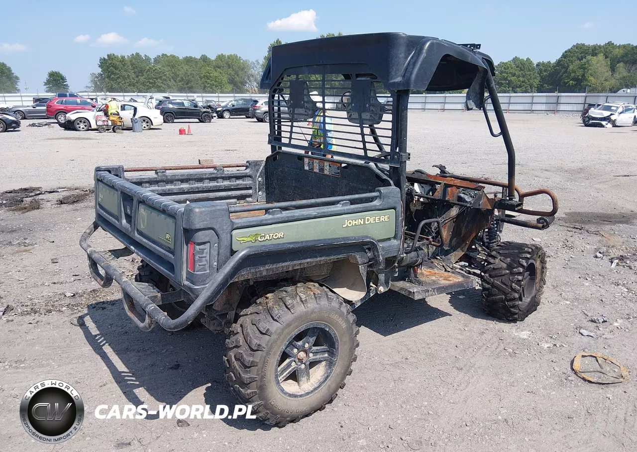 2012 John Deere Hpx Gator VIN:1M0855DEPCM040440 - 4