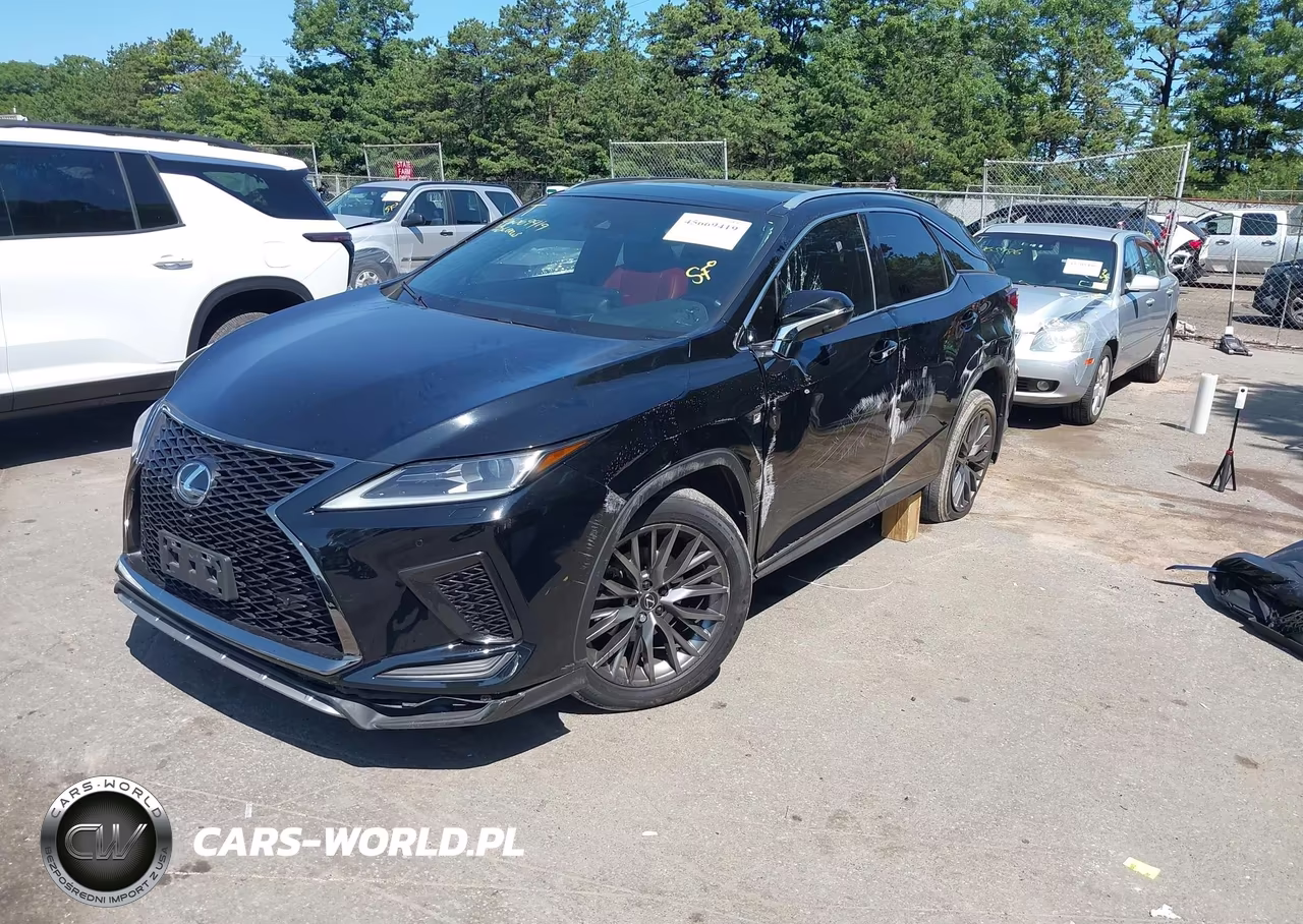 2020 Lexus Rx 350 F Sport Performance VIN:2T2YZMDA1LC247164 - 2