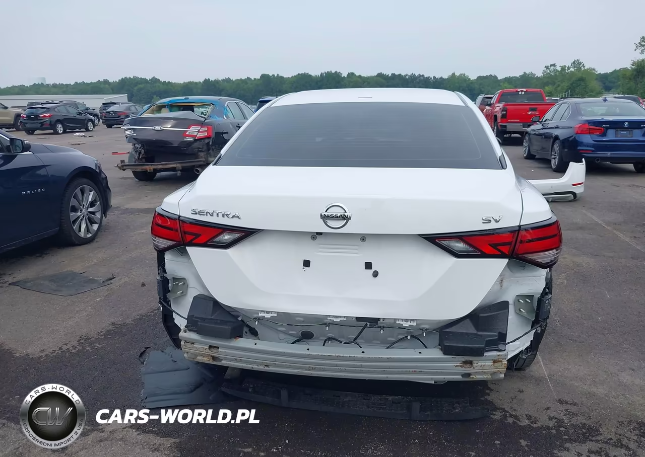 2022 Nissan Sentra Sv Xtronic Cvt VIN:3N1AB8CV1NY219201 - 17