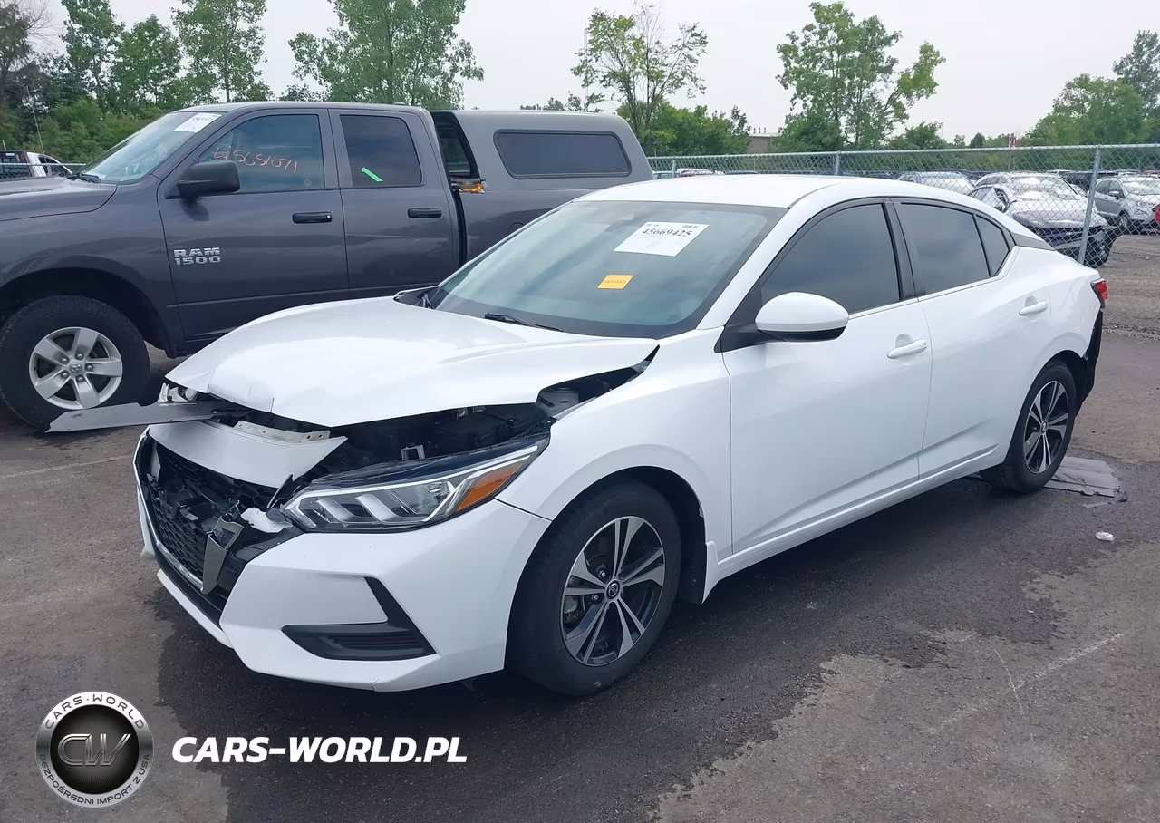 2022 Nissan Sentra Sv Xtronic Cvt VIN:3N1AB8CV1NY219201 - 2