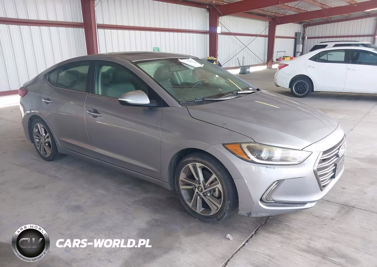 2017 Hyundai Elantra Limited VIN:5NPD84LFXHH103815 - 1