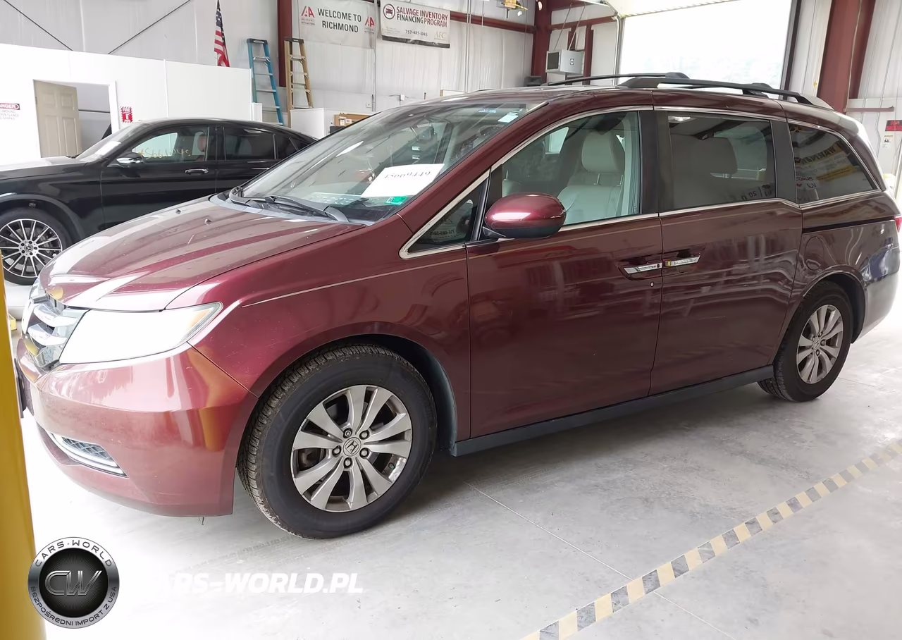 2016 Honda Odyssey Ex-L VIN:5FNRL5H69GB046331 - 2