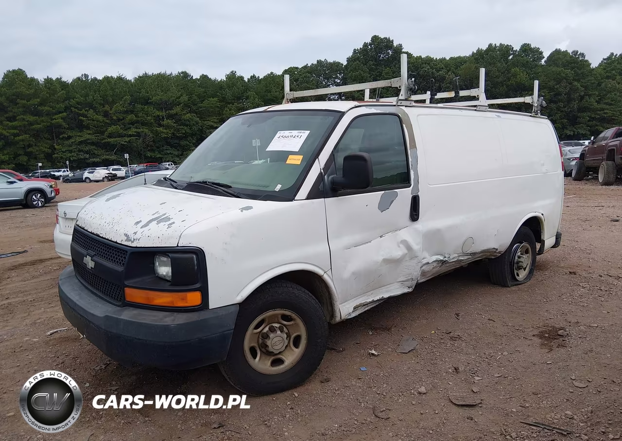 2009 Chevrolet Express Work Van VIN:1GCGG25C291160669 - 2
