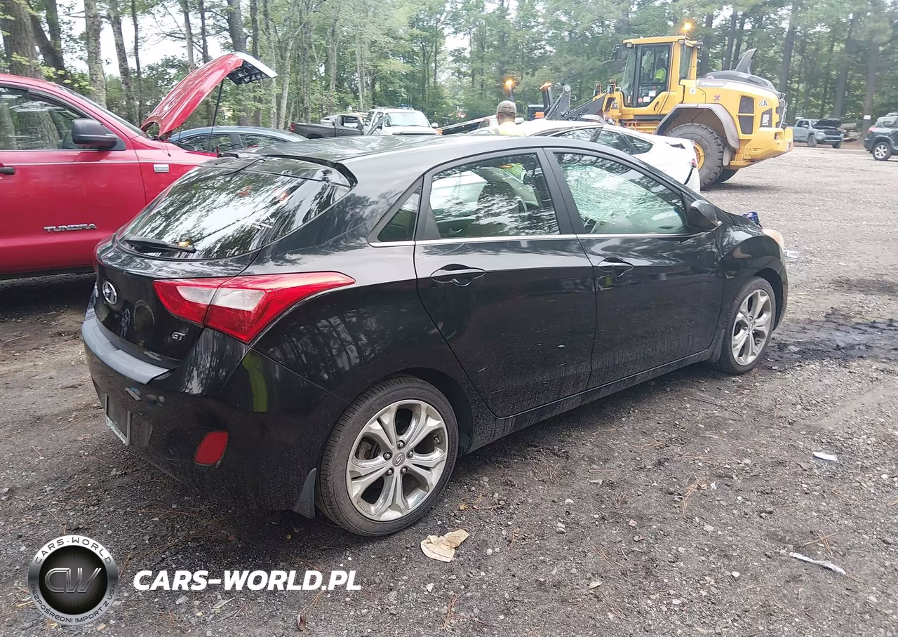 2013 Hyundai Elantra Gt VIN:KMHD35LE2DU094518 - 4