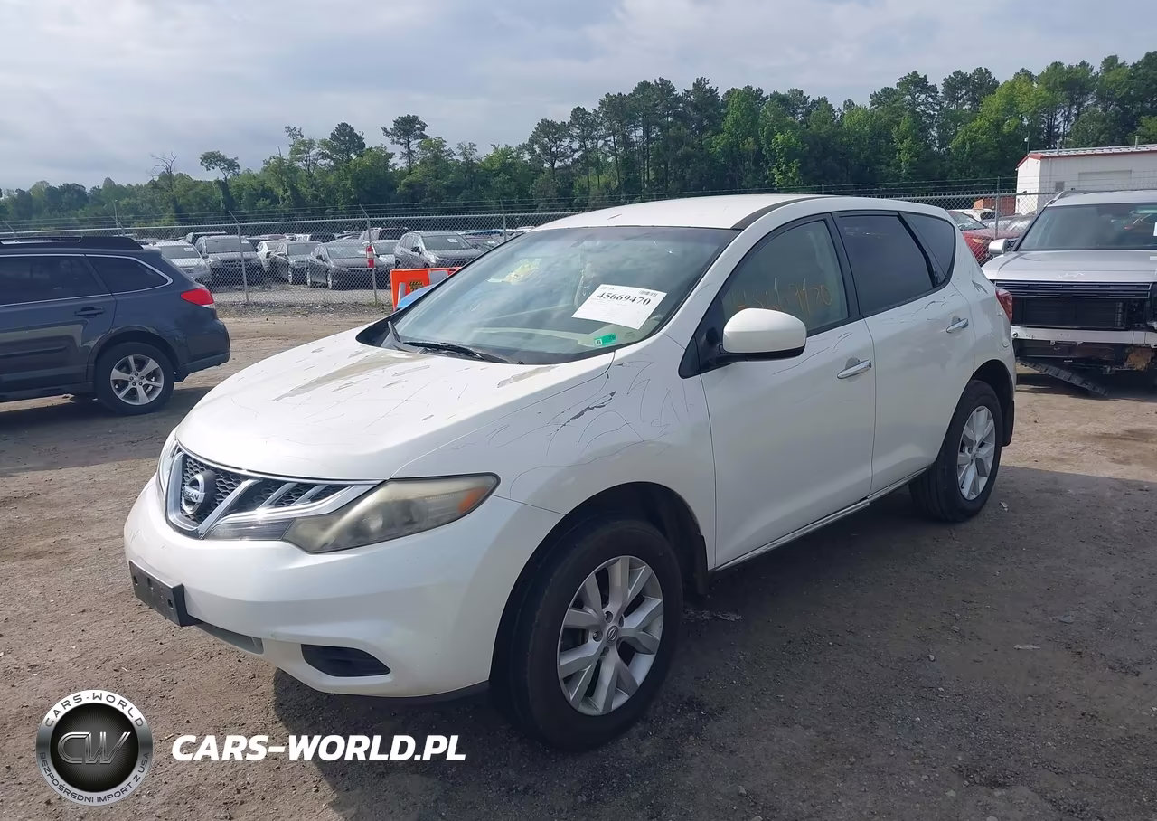 2014 Nissan Murano S VIN:JN8AZ1MW4EW500671 - 2