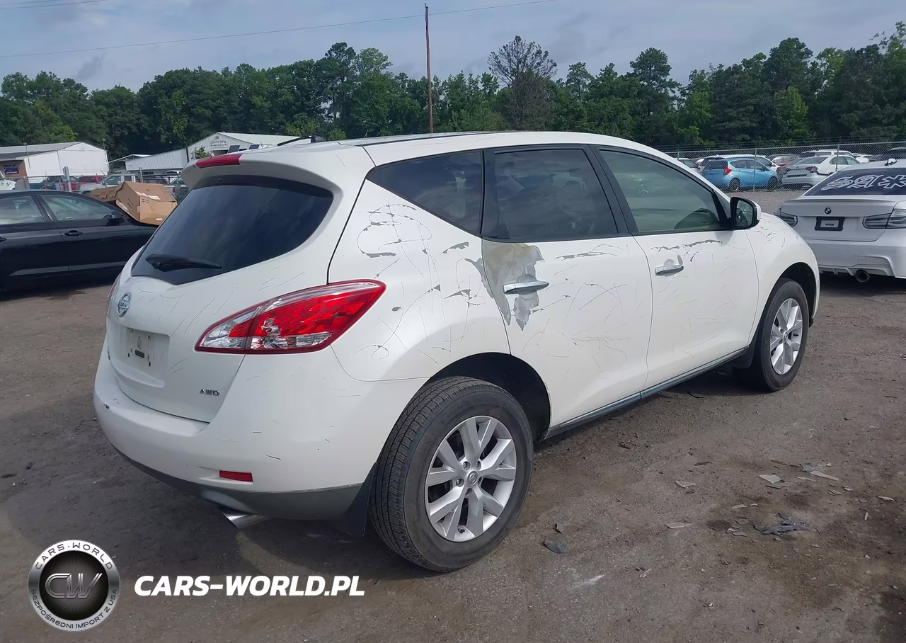 2014 Nissan Murano S VIN:JN8AZ1MW4EW500671 - 4