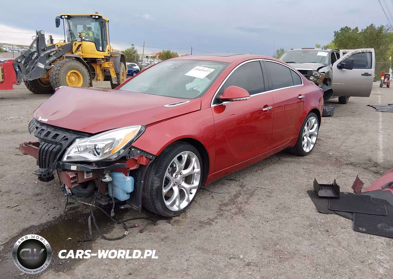 2014 Buick Regal Gs VIN:2G4GT5GX3E9279653 - 2