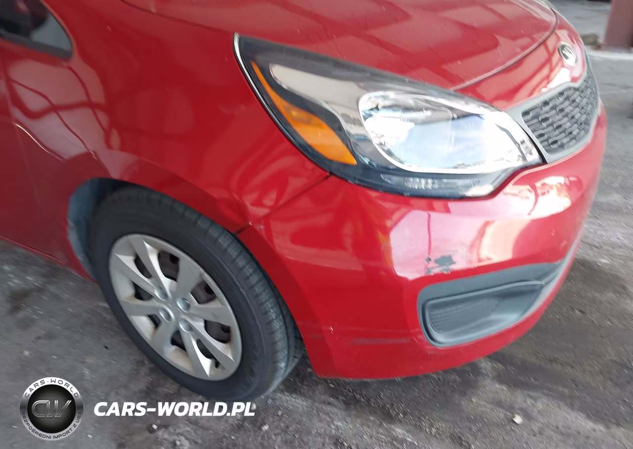 2013 Kia Rio Lx VIN:KNADM4A37D6154761 - 12