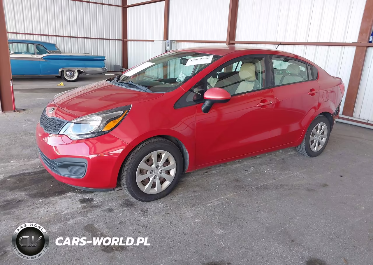 2013 Kia Rio Lx VIN:KNADM4A37D6154761 - 2