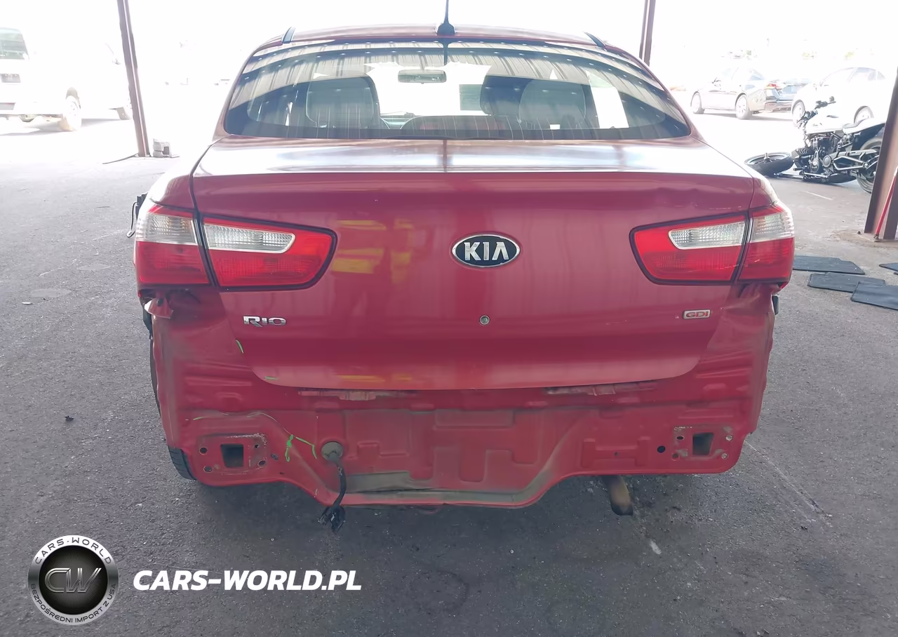2013 Kia Rio Lx VIN:KNADM4A37D6154761 - 6