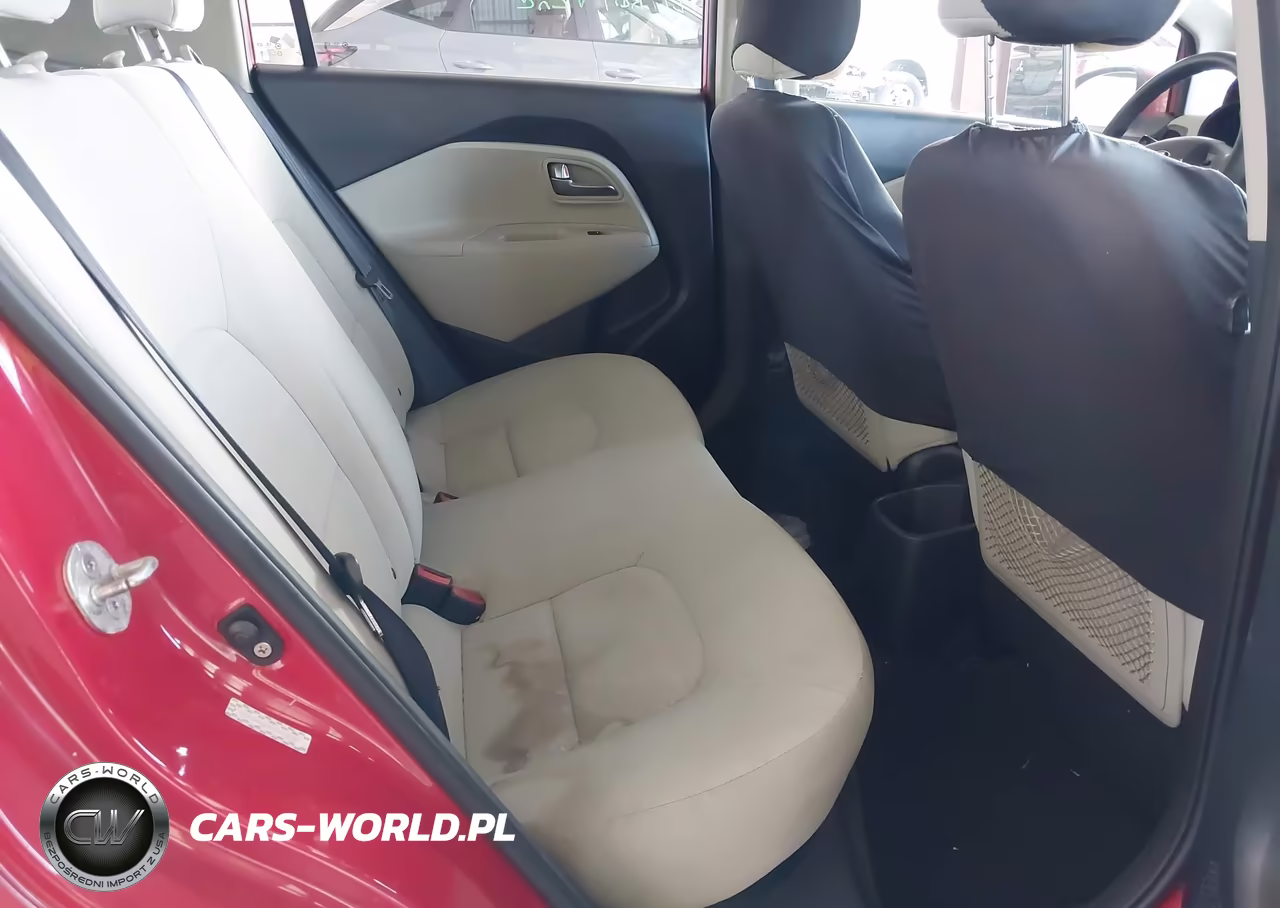 2013 Kia Rio Lx VIN:KNADM4A37D6154761 - 8
