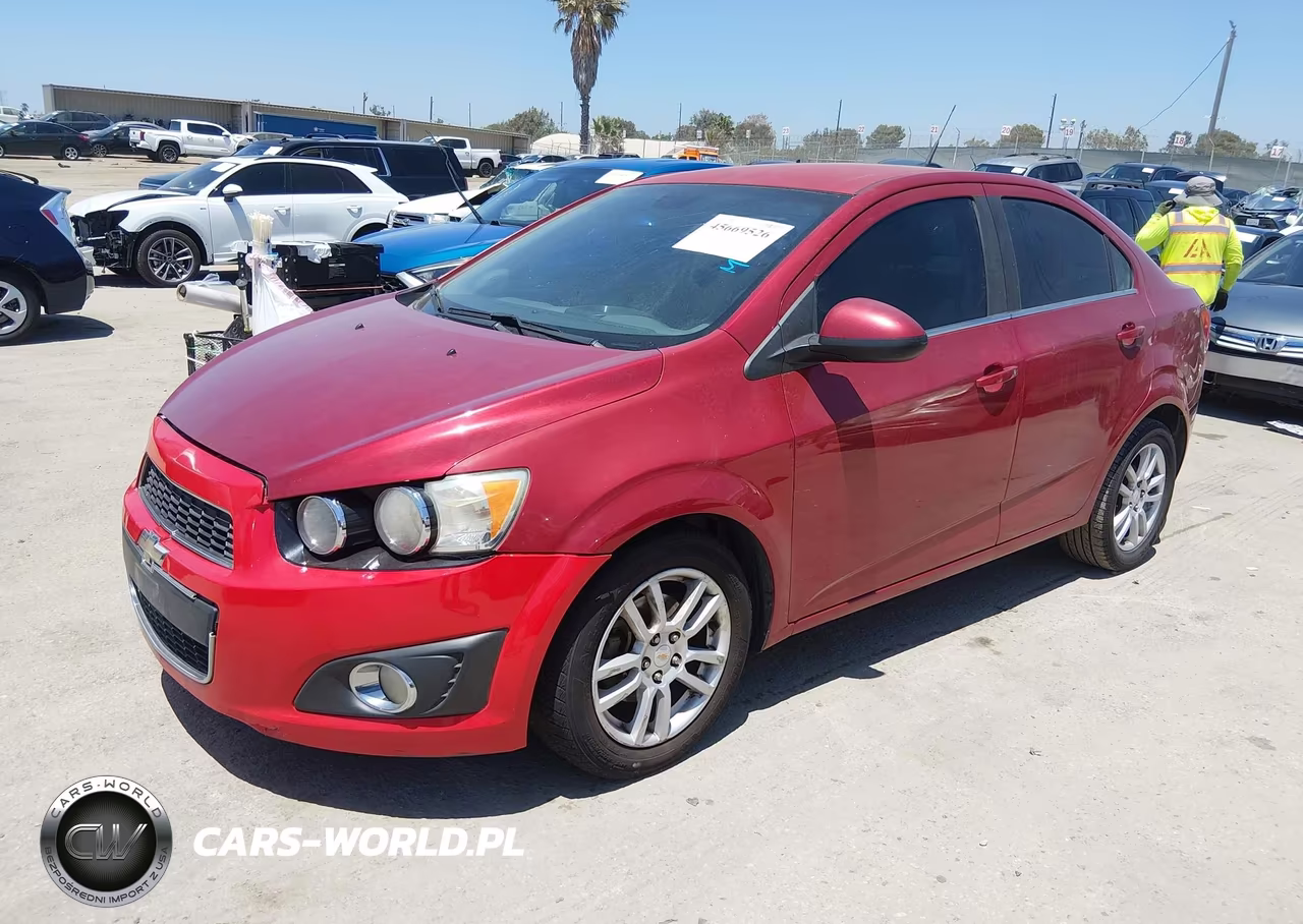 2012 Chevrolet Sonic 2Lt VIN:1G1JC5SH4C4124130 - 2