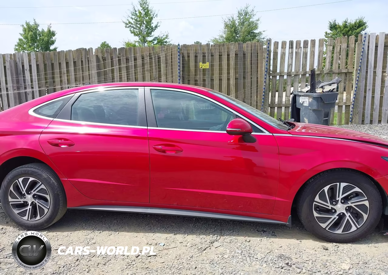 2021 Hyundai Sonata Blue VIN:KMHL24JJ0MA020671 - 13