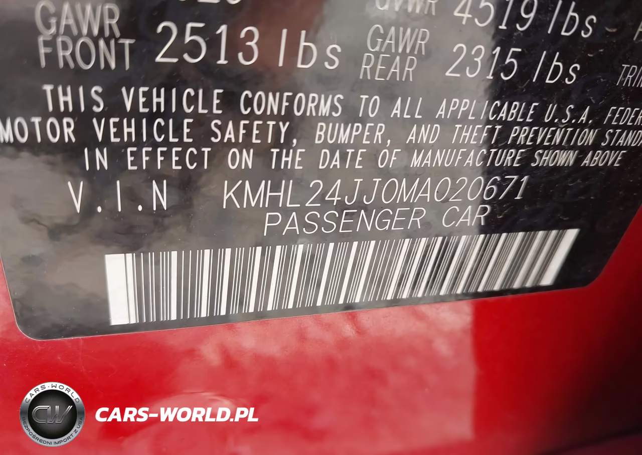 2021 Hyundai Sonata Blue VIN:KMHL24JJ0MA020671 - 9