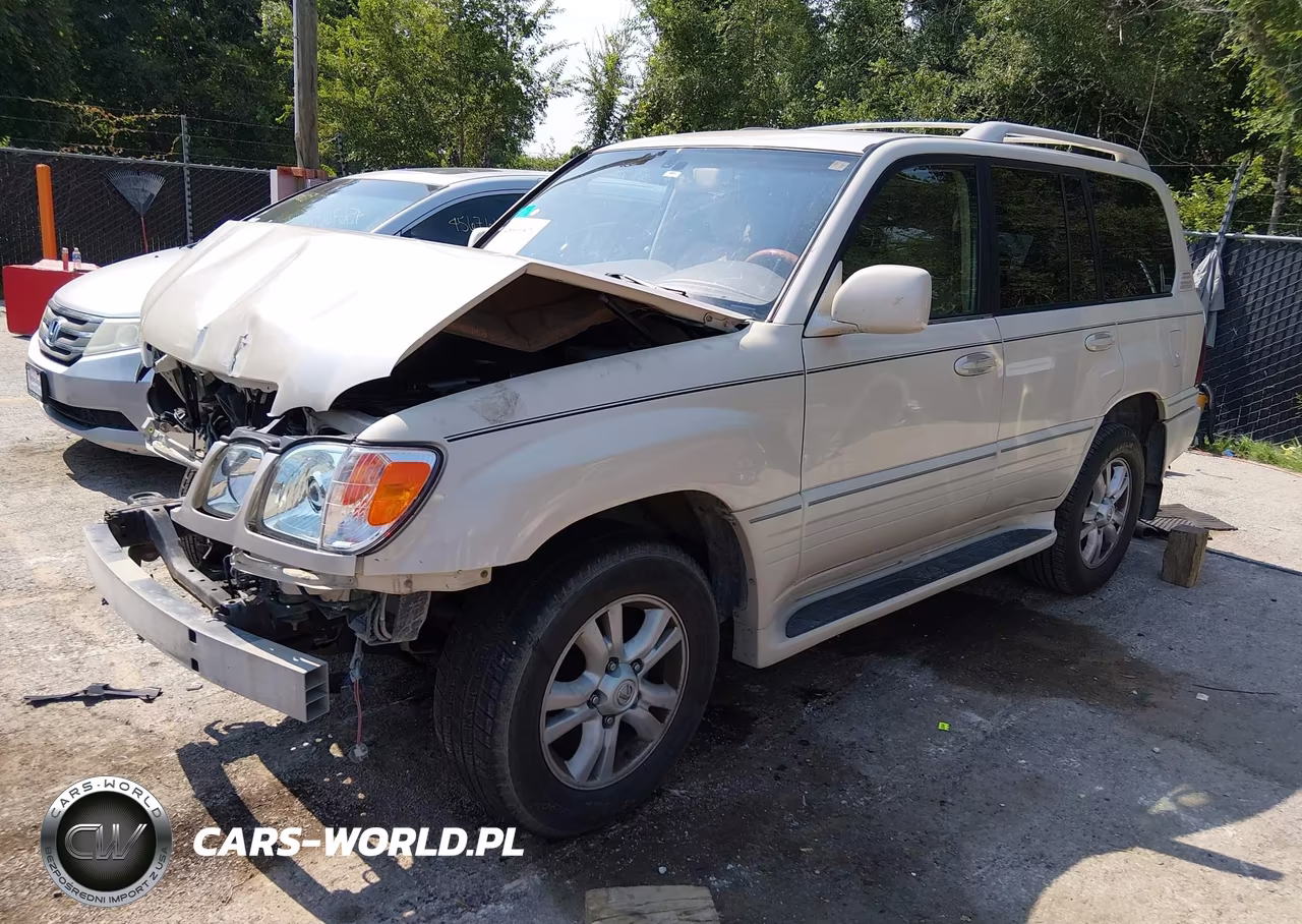 2004 Lexus Lx 470 VIN:JTJHT00W343543228 - 2